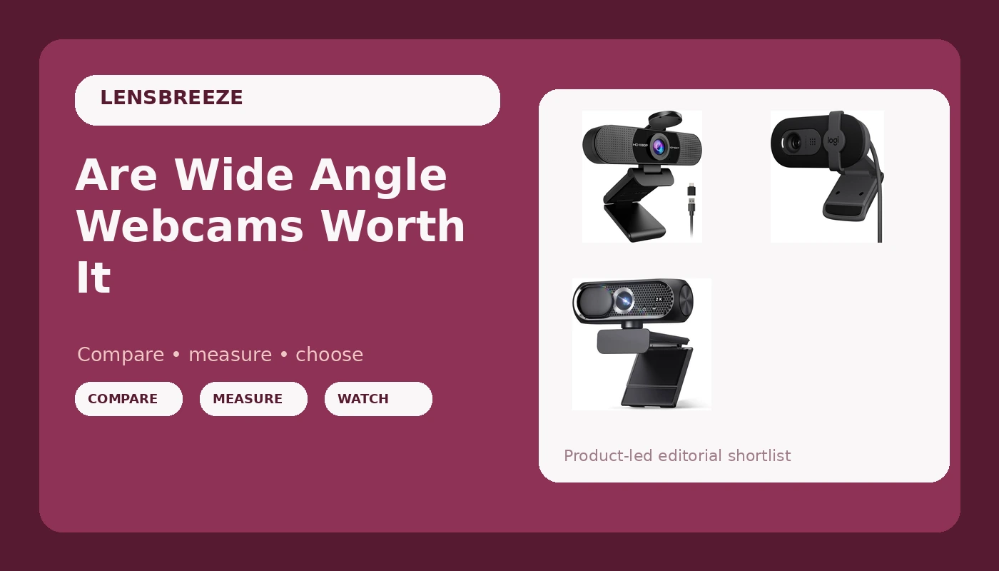 Are Wide Angle Webcams Worth It - LensBreeze review with measurements and honest opinion